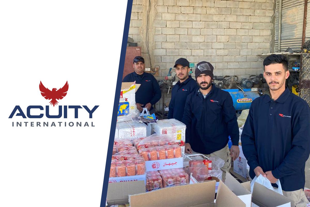 Acuity International & Sallyport Host Ramadan Food Drive to Support Families of Balad