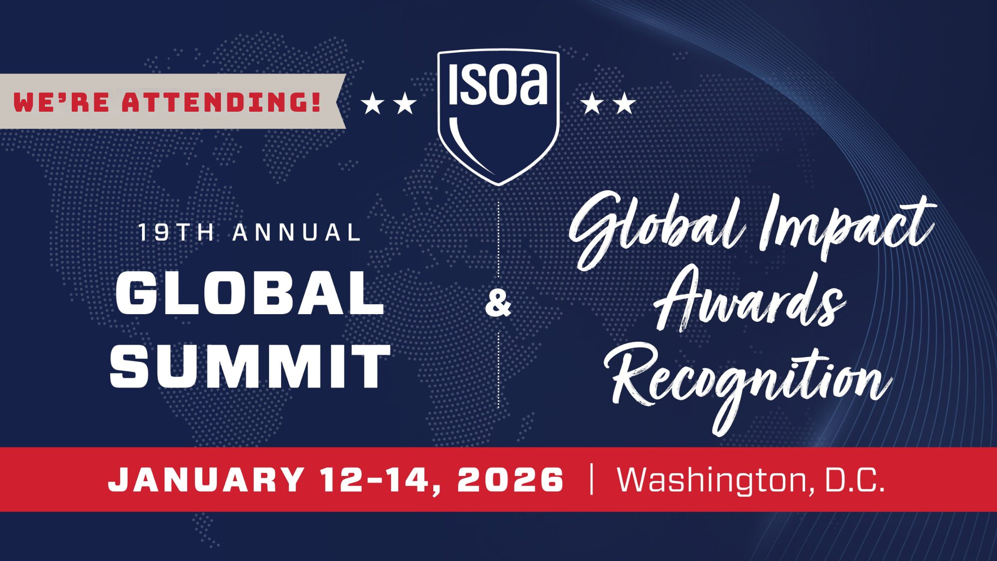 ISOA Global Summit and Awards Recognition