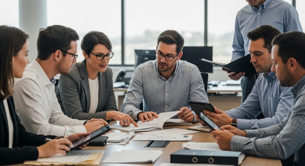 Fleet compliance team reviewing DOT medical certification records and NRII posting status for commercial drivers in 2026